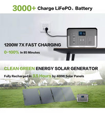 Cargar imagen en el visor de la galería, Batería De Respaldo LiFePO4 1500 Watts