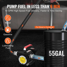 Load image into Gallery viewer, Kit Surtidor Bomba de Trasvase Diesel Querosén 12V 38 LPM