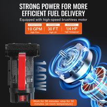 Load image into Gallery viewer, Kit Surtidor Bomba de Trasvase Diesel Querosén 12V 38 LPM