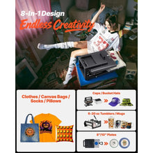 Load image into Gallery viewer, Sublimadora 38x38 8en1 1400W