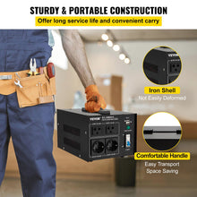 Cargar imagen en el visor de la galería, Convertidor De Voltaje 110/220 1.000 Watts