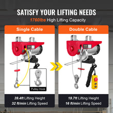 Cargar imagen en el visor de la galería, Polipasto Winche Eléctrico 800 Kg Control Remoto