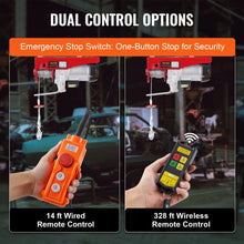 Cargar imagen en el visor de la galería, Polipasto Winche Eléctrico 1.000 Kg Sistema Dual Con Control