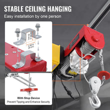 Cargar imagen en el visor de la galería, Polipasto Winche Eléctrico 1.000 Kg Sistema Dual Con Control