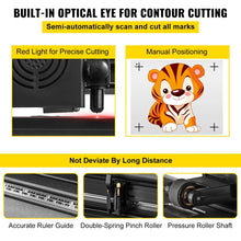 Cargar imagen en el visor de la galería, Plotter De Corte Y Dibujo Optico OffLine U-Disk Semi Automatico 1350 mm