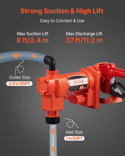 Cargar imagen en el visor de la galería, Kit Surtidor Bomba de Trasvase de Gasolina Gasoil 110V 57 LPM
