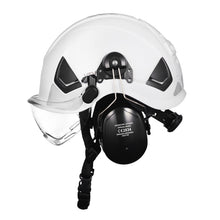 Cargar imagen en el visor de la galería, Casco Seguridad Certificado Ansi/isea Visera Orejeras
