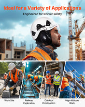 Cargar imagen en el visor de la galería, Casco Seguridad Certificado Ansi/isea Visera Orejeras
