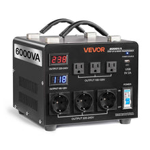 Load image into Gallery viewer, Convertidor De Voltaje 110/220 6.000 Watts
