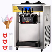 Cargar imagen en el visor de la galería, Maquina de Helado Soft 2200W Sistema de Preenfriamiento
