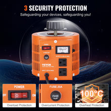 Cargar imagen en el visor de la galería, Regulador De Voltaje Variable 2000 Va 0-130V
