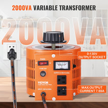 Cargar imagen en el visor de la galería, Regulador De Voltaje Variable 2000 Va 0-130V
