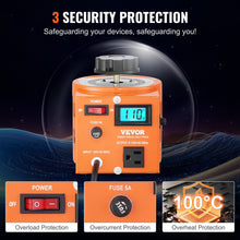 Cargar imagen en el visor de la galería, Regulador De Voltaje Variable 500 Va 0-130V
