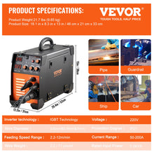 Load image into Gallery viewer, Soldadora 3 En 1 MMA MIG TIG 270 Amp 110v/220v
