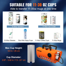 Load image into Gallery viewer, Sublimadora de Tazas Termos 11-30 Oz
