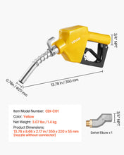 Cargar imagen en el visor de la galería, Pistola Surtidor de Gasolina Gasoil 45 Lpm 3/4" Automatico
