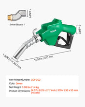 Cargar imagen en el visor de la galería, Pistola Surtidor de Gasolina Gasoil 82 Lpm 1" Automatico
