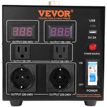 Load image into Gallery viewer, Convertidor De Voltaje 110/220 2.000 Watts Plus
