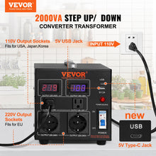 Load image into Gallery viewer, Convertidor De Voltaje 110/220 2.000 Watts Plus
