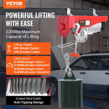 Cargar imagen en el visor de la galería, Polipasto Winche Eléctrico 1.000 Kg Sistema Dual Con Control
