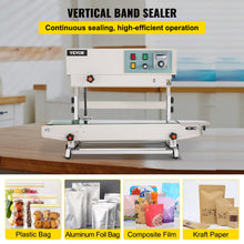 Load image into Gallery viewer, Sellador De Bolsa Banda Continua Vertical
