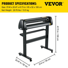 Cargar imagen en el visor de la galería, Plotter De Corte Y Dibujo OffLine U-Disk 720 mm
