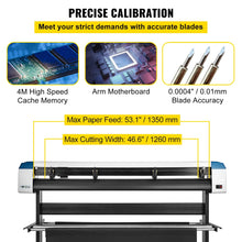 Cargar imagen en el visor de la galería, Plotter De Corte Y Dibujo Optico OffLine U-Disk Semi Automatico 1350 mm
