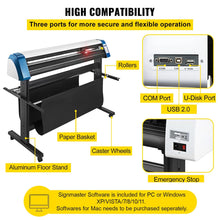 Cargar imagen en el visor de la galería, Plotter De Corte Y Dibujo Optico OffLine U-Disk Semi Automatico 1350 mm
