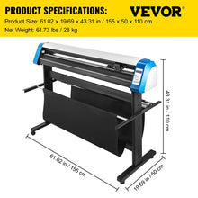 Cargar imagen en el visor de la galería, Plotter De Corte Y Dibujo Optico OffLine U-Disk Semi Automatico 1350 mm
