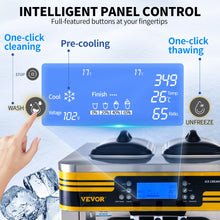 Cargar imagen en el visor de la galería, Maquina de Helado Soft 2350W Sistema de Preenfriamiento Doble Compresor
