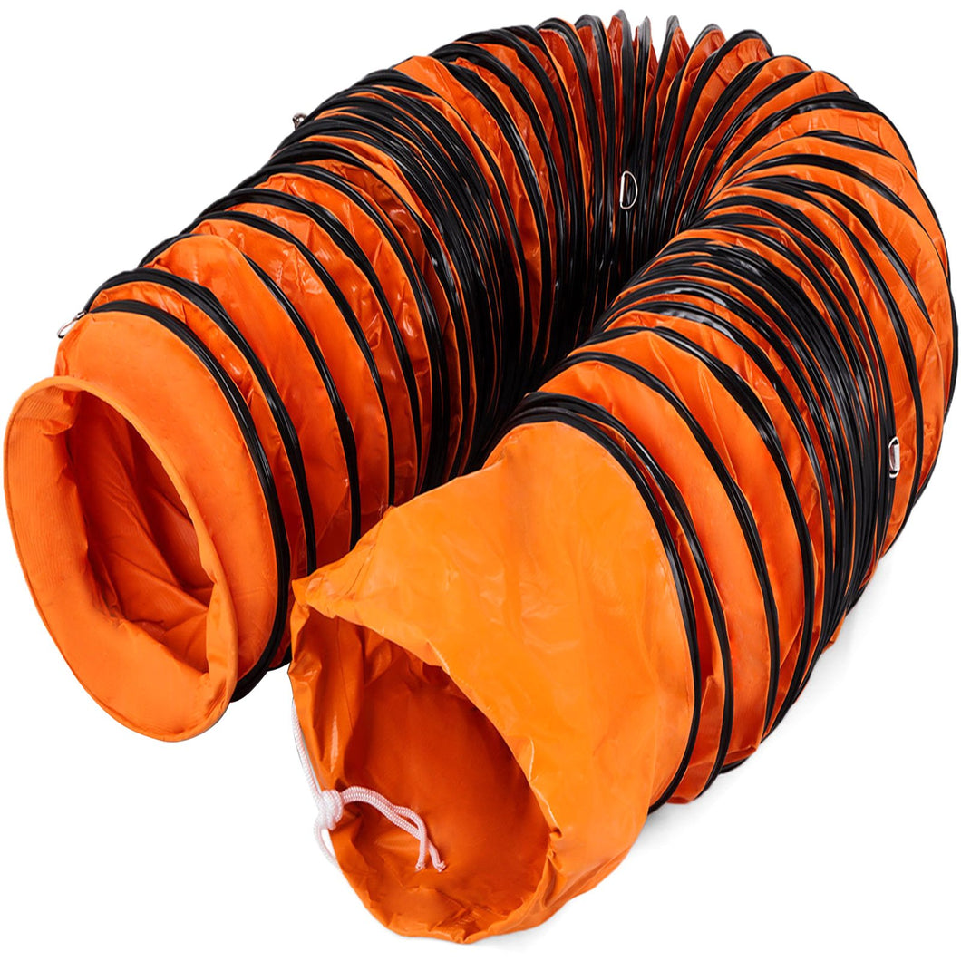 Ductería Flexible PVC Boca de 8 Pulgadas Largo 7.6 Metros