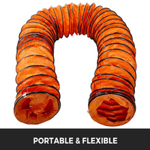 Cargar imagen en el visor de la galería, Ductería Flexible PVC Boca de 8 Pulgadas Largo 7.6 Metros
